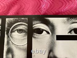 VINTAGE 1971 THIS IS NOT HERE Art Exhibit Poster YOKO ONO JOHN LENNON Beatles