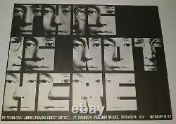 VINTAGE 1971 THIS IS NOT HERE Art Exhibit Program YOKO ONO JOHN LENNON Beatles