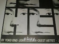 VINTAGE 1971 THIS IS NOT HERE Art Exhibit Program YOKO ONO JOHN LENNON Beatles