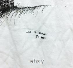 VINTAGE 80s 1984 JOHN LENNON THE BEATLES STRAWBERRY FIELD T-SHIRT ROCK