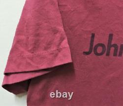 VINTAGE 80s JOHN LENNON BAG ONE ART T-SHIRT THE BEATLES ROCK YOKO ONO