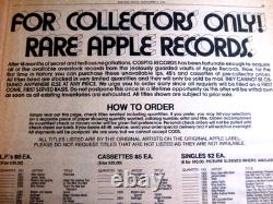 VINTAGE BEATLES SCRAPBOOK? JOHN LENNON? PAUL McCARTNEY? GEORGE HARRISON? RINGO