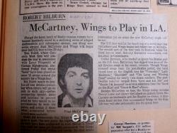 VINTAGE BEATLES SCRAPBOOK? JOHN LENNON? PAUL McCARTNEY? GEORGE HARRISON? RINGO