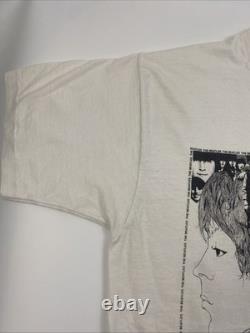 VTG Beatles Revolver Shirt Front Back 1991 Rare John Lennon Paul McCartney Large