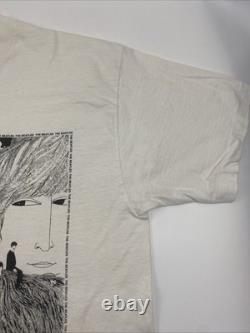 VTG Beatles Revolver Shirt Front Back 1991 Rare John Lennon Paul McCartney Large