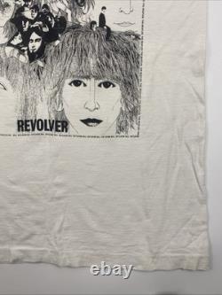 VTG Beatles Revolver Shirt Front Back 1991 Rare John Lennon Paul McCartney Large