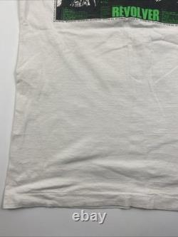 VTG Beatles Revolver Shirt Front Back 1991 Rare John Lennon Paul McCartney Large