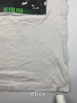VTG Beatles Revolver Shirt Front Back 1991 Rare John Lennon Paul McCartney Large