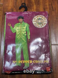 VTG Beatles Sgt Peppers Lonely Hearts Club Band John Lennon Green Costume NOS