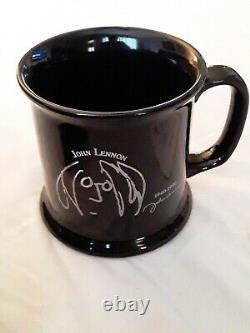 Very RARE! John Lennon 1940-1990 COFFEE Mug Cup The Beatles MIB Lennon Expo