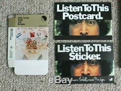 Very Rare Beatles/John Lennon 1974 Listen to This Press Kit