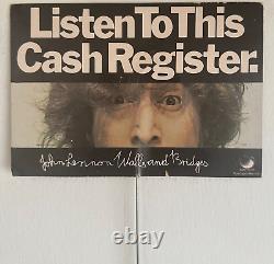 Very Rare Original 1974 Walls & Bridges Counter Display John Lennon The Beatles