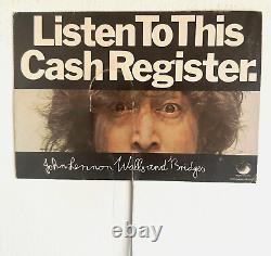 Very Rare Original 1974 Walls & Bridges Counter Display John Lennon The Beatles