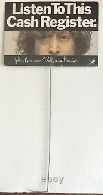 Very Rare Original 1974 Walls & Bridges Counter Display John Lennon The Beatles