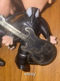 Vintage 1964 BEATLES REMCO Paul and John Hard BODY Dolls Lennon No Guitar