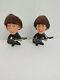 Vintage! 1964 Beatles John Lennon and George Harrison Remco dolls withguitars