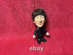 Vintage 1964 Beatles Nems Seltaeb Doll Set W Guitar John Lennon Paul George Ring