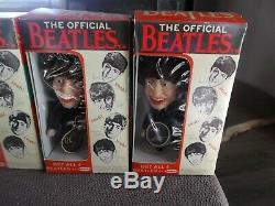 Vintage 1964 Beatles Remco Seltaeb Doll Set In Boxes John Lennon In Original Box
