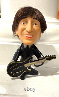 Vintage 1964 Remco Beatles John Lennon Doll With Guitar