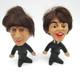 Vintage 1964 Remco Beatles John Lennon Paul McCartney 5in Dolls NEMS