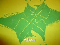 Vintage 1967 The Beatles John Lennon Black Light Poster Steve Sachs