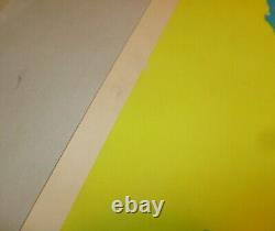 Vintage 1967 The Beatles John Lennon Black Light Poster Steve Sachs