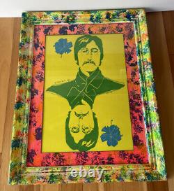 Vintage 1967 The Beatles John Lennon Poster Steve Sachs