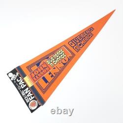 Vintage 1970's John Lennon Give Peace A Chance Rock & Roll Fan Pack pennant flag