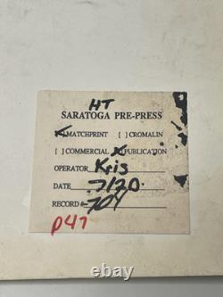 Vintage 1970s John Lennon Yoko Ono Beatles White Room Print Photographers Proof