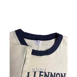 Vintage 1980 John Lennon The Beatles Memorial T-shirt