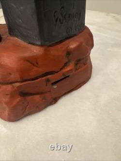 Vintage 1981 Alpha Industries John Lennon Liquor Decanter Music Box Excellent