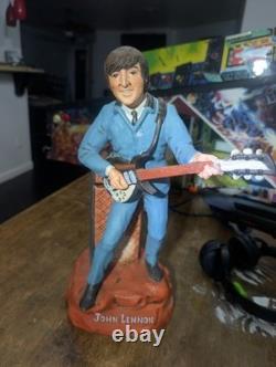 Vintage 1981 Alpha Industries John Lennon Liquor Decanter Music Box Original Box