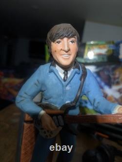 Vintage 1981 Alpha Industries John Lennon Liquor Decanter Music Box Original Box