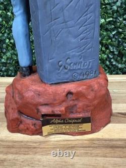 Vintage 1981 Alpha Industries John Lennon Liquor Decanter Music Box Original Box