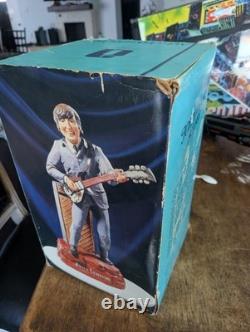 Vintage 1981 Alpha Industries John Lennon Liquor Decanter Music Box Original Box