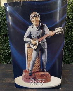 Vintage 1981 Alpha Industries John Lennon Liquor Decanter Music Box Original Box
