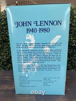 Vintage 1981 Alpha Industries John Lennon Liquor Decanter Music Box Original Box