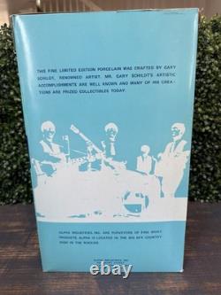 Vintage 1981 Alpha Industries John Lennon Liquor Decanter Music Box Original Box