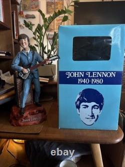 Vintage 1981 Alpha Industries John Lennon Liquor Decanter Music Original Box