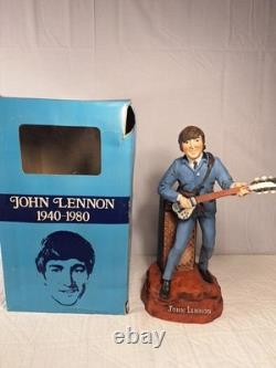 Vintage 1981 Alpha Industries John Lennon Liquor Decanter Music Original Box