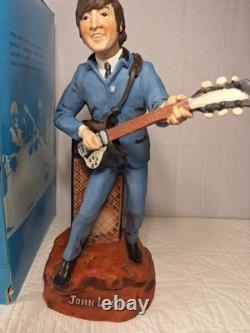 Vintage 1981 Alpha Industries John Lennon Liquor Decanter Music Original Box