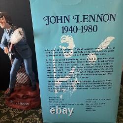 Vintage 1981 Alpha Industries John Lennon Liquor Decanter Music Original Box