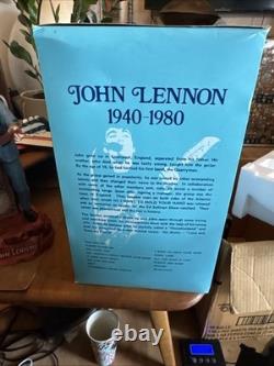 Vintage 1981 Alpha Industries John Lennon Liquor Decanter Music Original Box