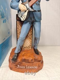 Vintage 1981 Alpha Industries John Lennon Liquor Decanter Music Original Box