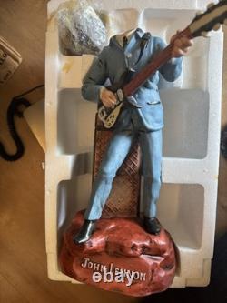 Vintage 1981 Alpha Industries John Lennon Liquor Decanter Music Original Box