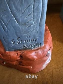 Vintage 1981 Alpha Industries John Lennon Liquor Decanter Music Original Box