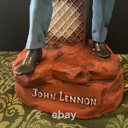 Vintage 1981 Alpha Industries John Lennon Liquor Decanter Music Original Box