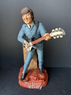 Vintage 1981 Alpha Industries John Lennon Liquor Decanter Music With Original Box