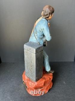 Vintage 1981 Alpha Industries John Lennon Liquor Decanter Music With Original Box