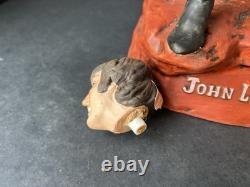 Vintage 1981 Alpha Industries John Lennon Liquor Decanter Music With Original Box